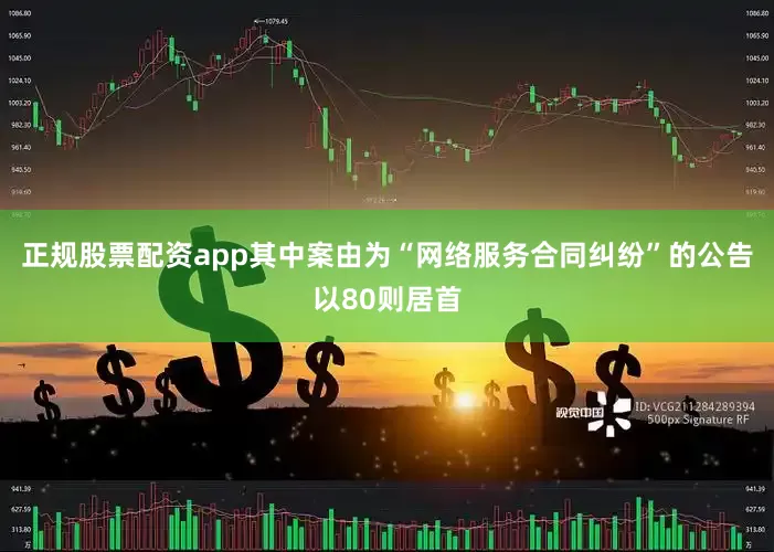 正规股票配资app其中案由为“网络服务合同纠纷”的公告以80则居首